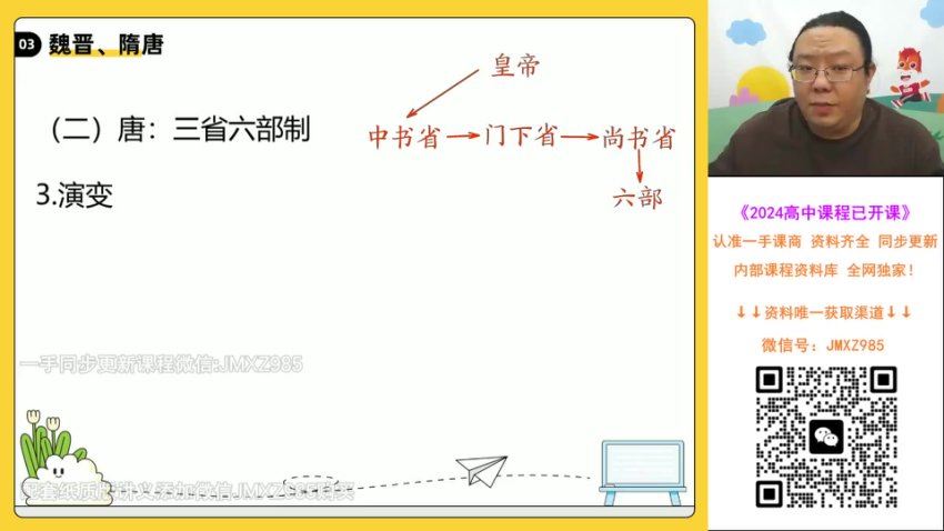 2024高一高途王海萌历史暑假班 百度网盘分享