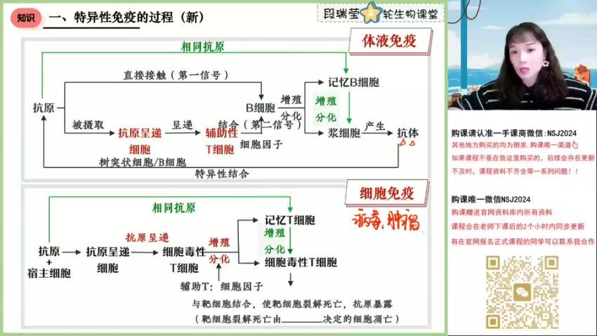2024高三段瑞莹生物二轮春季班 百度网盘分享