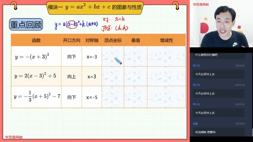 暑期初三数学直播菁英班（人教版） （张江） 百度网盘分享