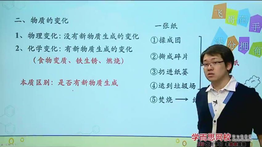 【30967】2018初三新生化学年卡目标满分班（人教版）【62讲,陈潭飞】 百度网盘分享