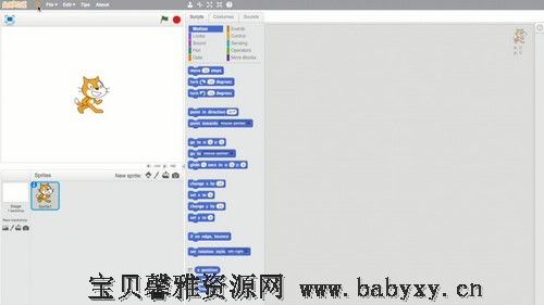 博雅小学堂scratch创意教程客入门篇+进阶25（3.28G高清视频）百度网盘