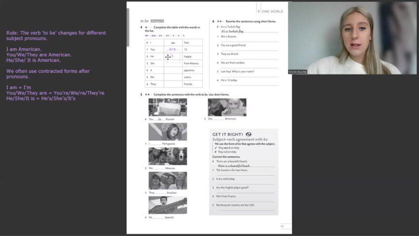 Lucy英语【剑桥Think start A1】正课精讲+练习册精讲 百度网盘分享