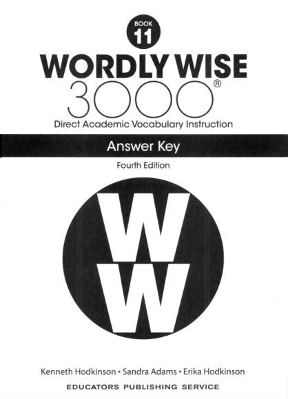 英语教材：Wordly wise 3000第四版 百度网盘分享