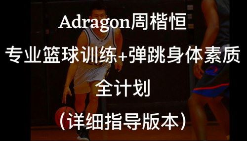 周楷恒Adragon篮球弹跳（超清视频）百度网盘