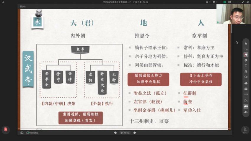 2024高三关也历史二轮寒假班 百度网盘分享