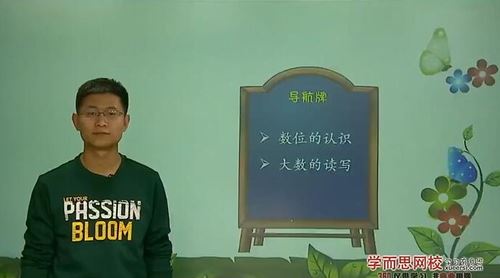 学而思网校四年级上册数学满分班（教材精讲+奥数拓展）张新刚16讲视频 百度网盘 