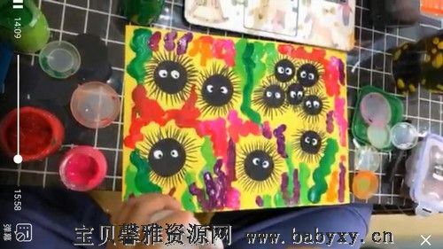 美术教程：小粥老师3-4岁精品课（10节）（4.42G高清视频）百度网盘
