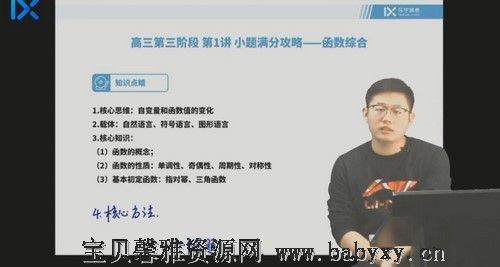 2021数学王嘉庆第三阶段（10.8G高清视频）百度网盘