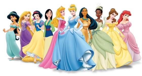 女娃最爱的迪士尼公主涂色22张 百度网盘