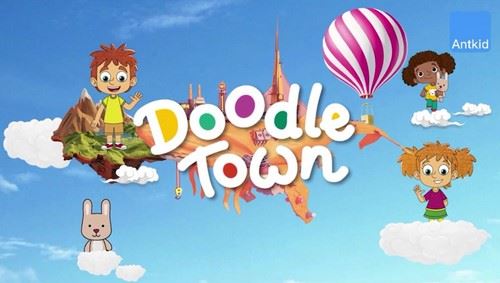 芝麻学社Doodle Town国际少儿英语（高清视频）百度网盘