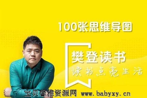 樊登100张思维导图打包 百度网盘