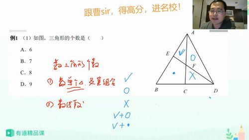 有道精品课新初二曹笑数学秋季培优班（人教版高清视频）百度网盘