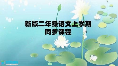 学费全免网小学部编统编版二年级语文上学期同步教学视频（高清视频）百度网盘