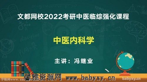 文都2022中医考研强化课程 百度网盘